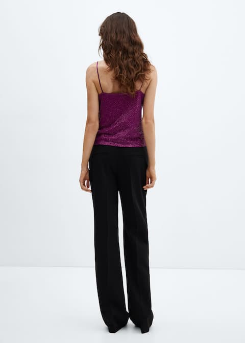 Sequined strap top - Laurel Morgan