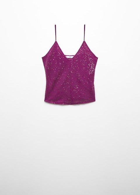 Sequined strap top - Laurel Morgan