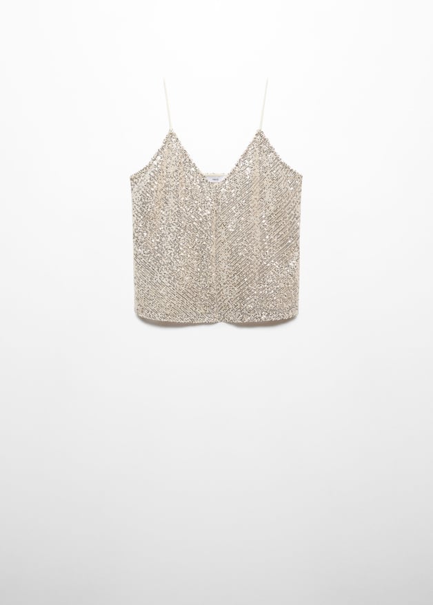 Sequined strap top - Laurel Morgan