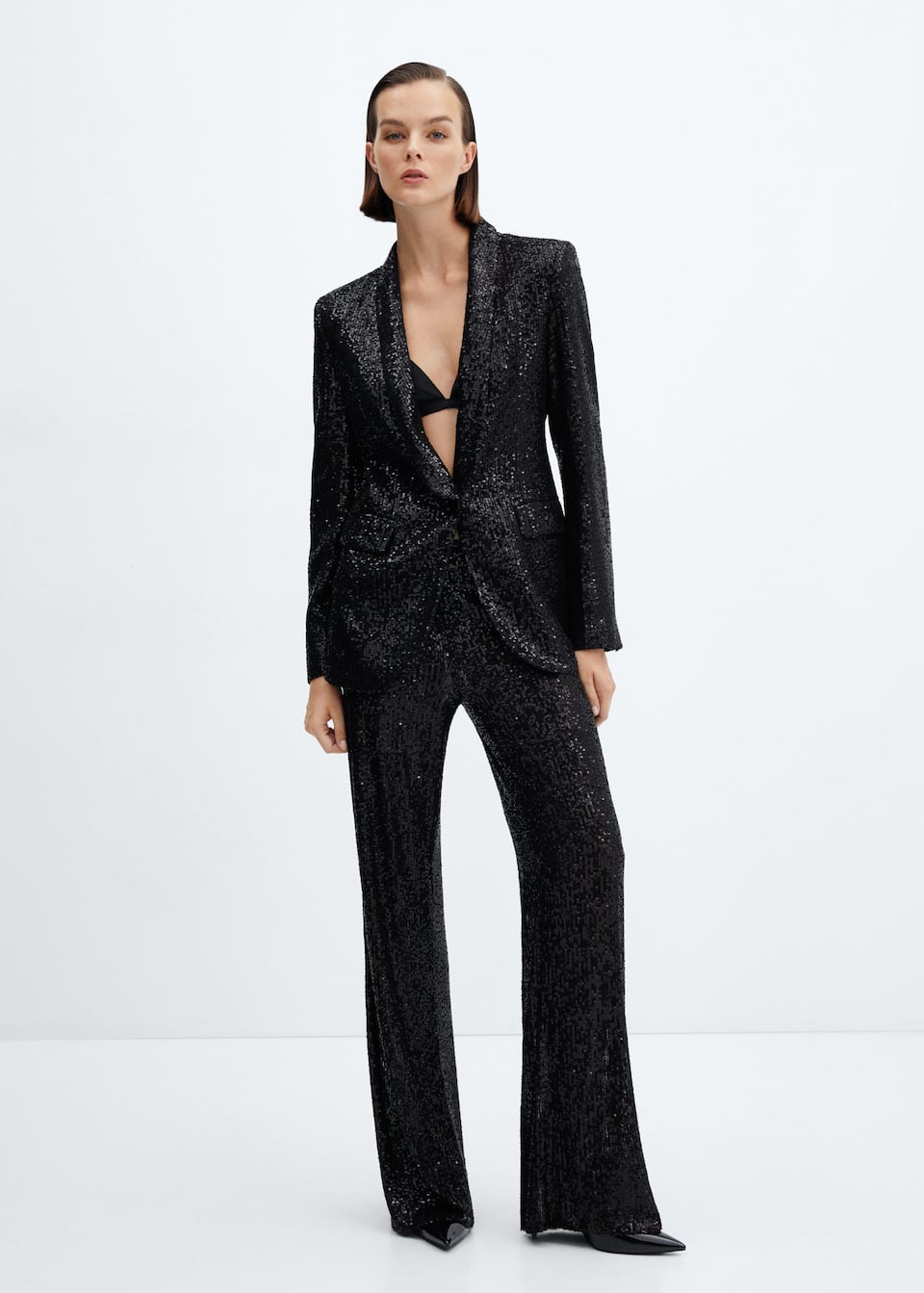 Sequined suit jacket - Laurel Morgan