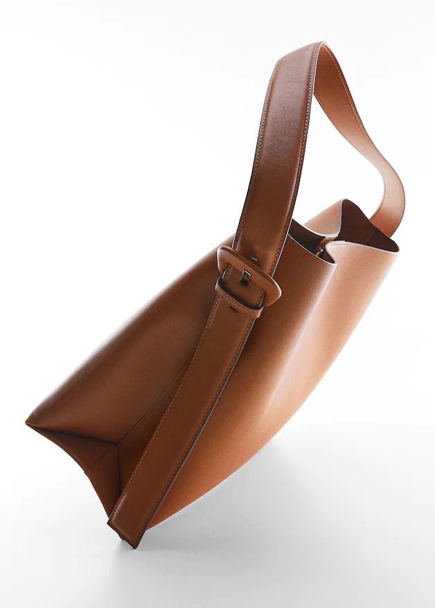 Shopper bag with buckle - Laurel Morgan