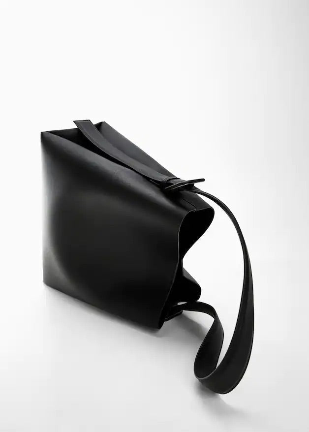 Shopper bag with buckle - Laurel Morgan