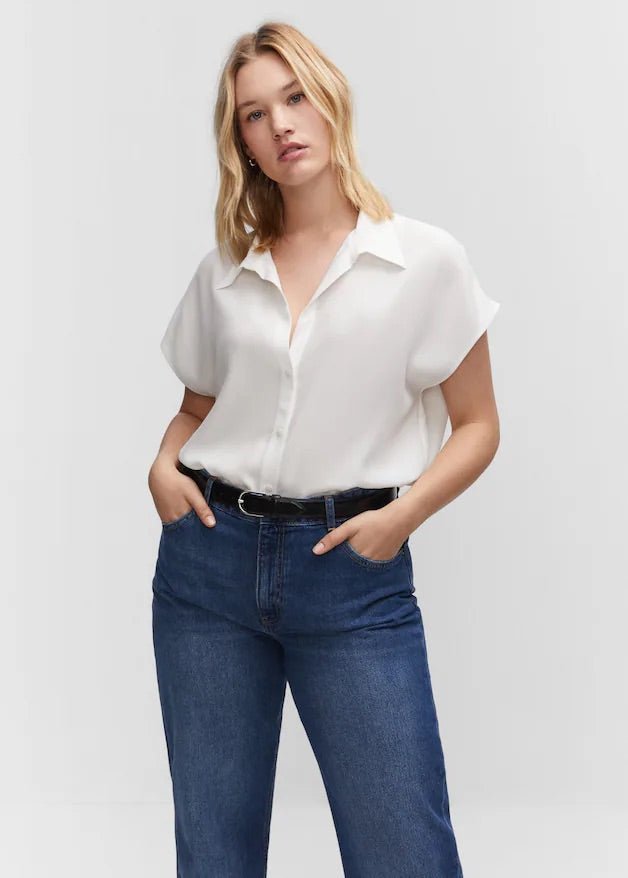 Sleeveless lyocell shirt - Laurel Morgan