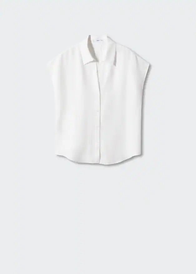 Sleeveless lyocell shirt - Laurel Morgan