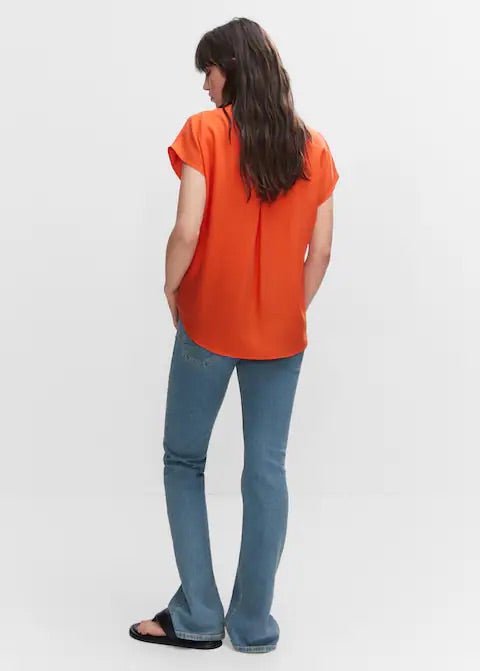 Sleeveless lyocell shirt - Laurel Morgan