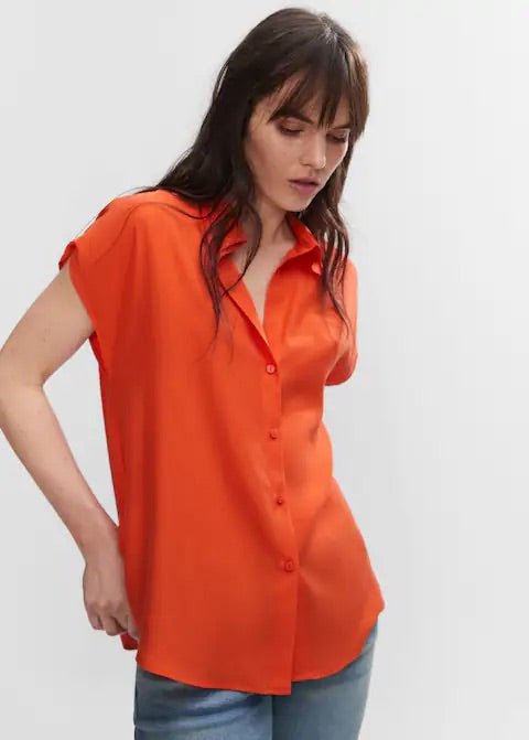 Sleeveless lyocell shirt - Laurel Morgan