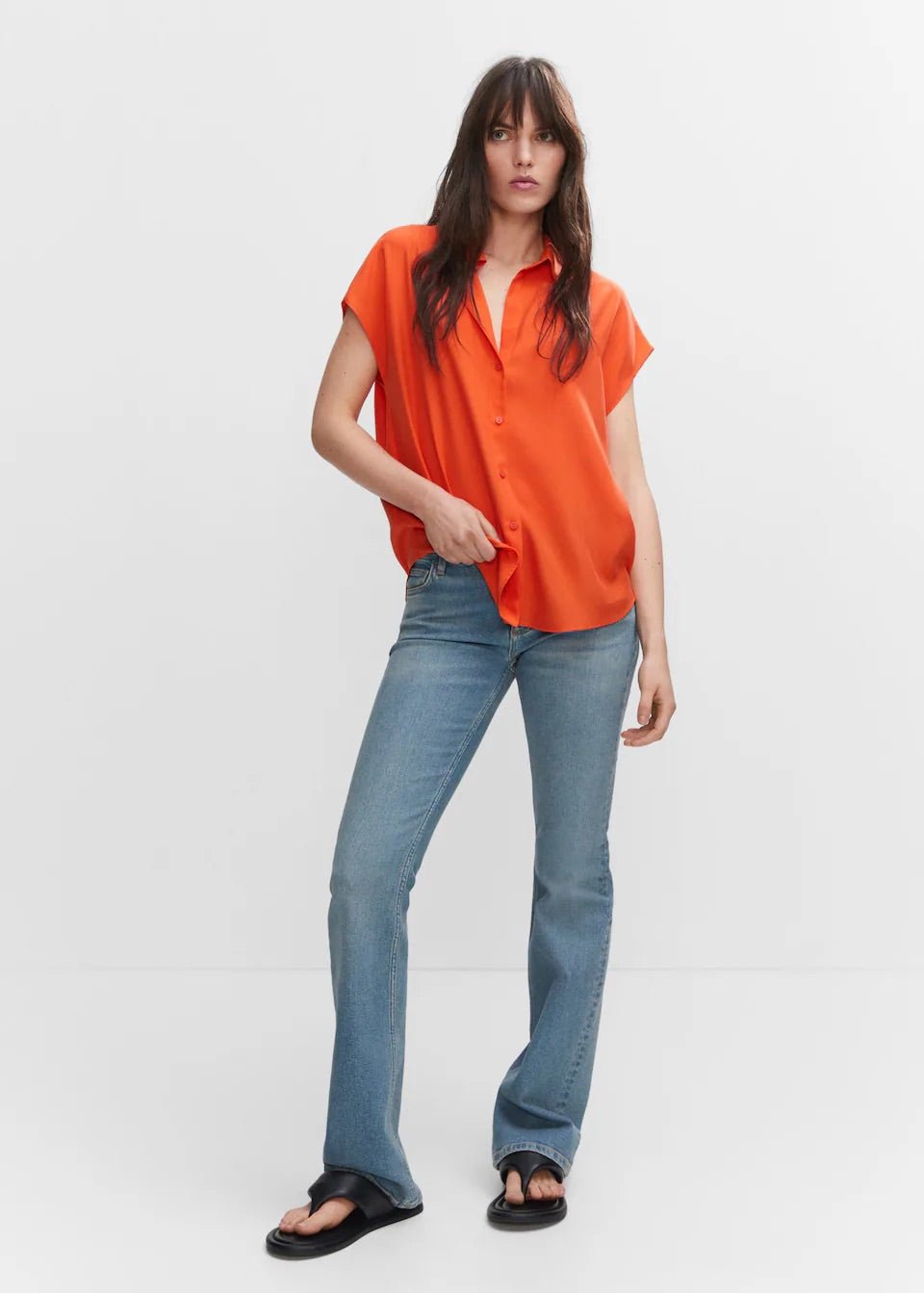 Sleeveless lyocell shirt - Laurel Morgan