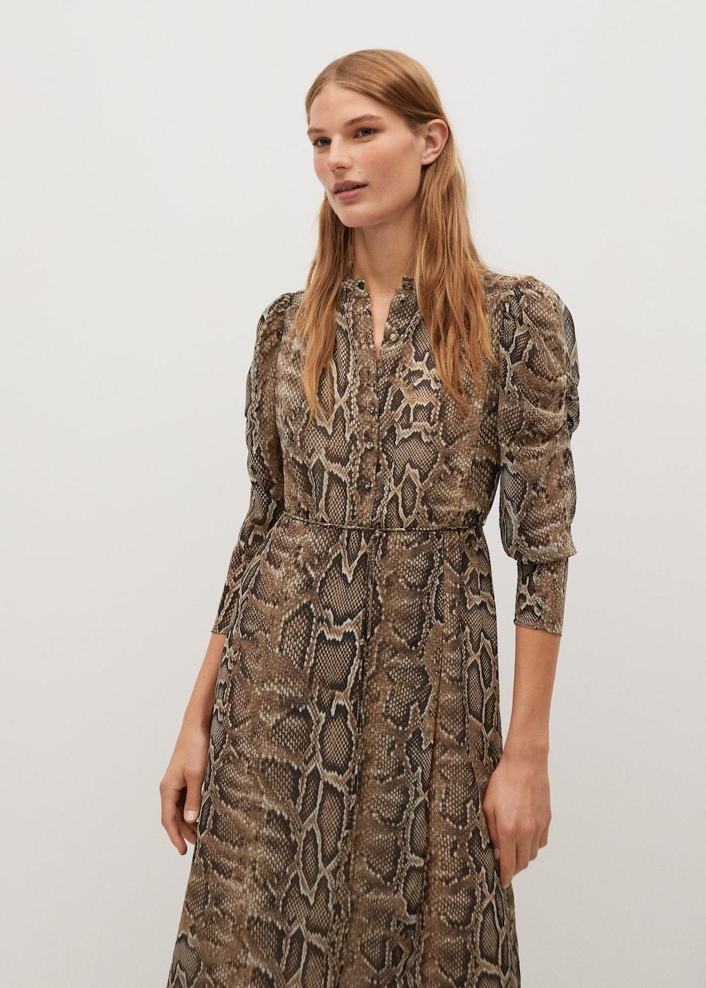 Snake print gown - Laurel Morgan