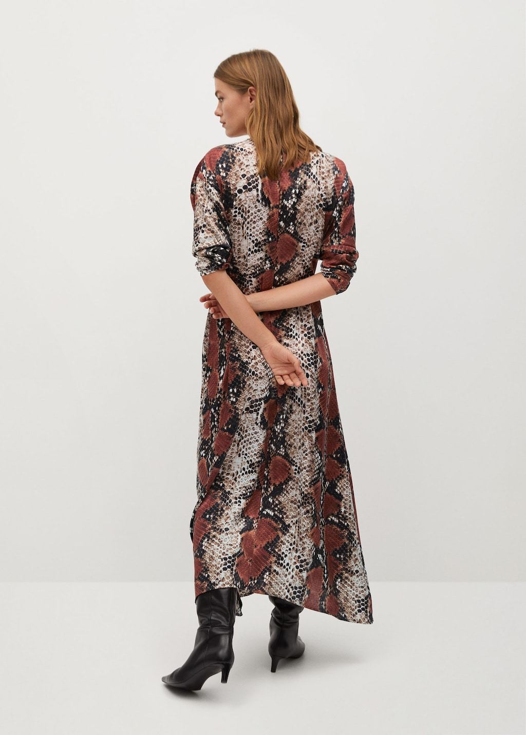 Snake print gown - Laurel Morgan