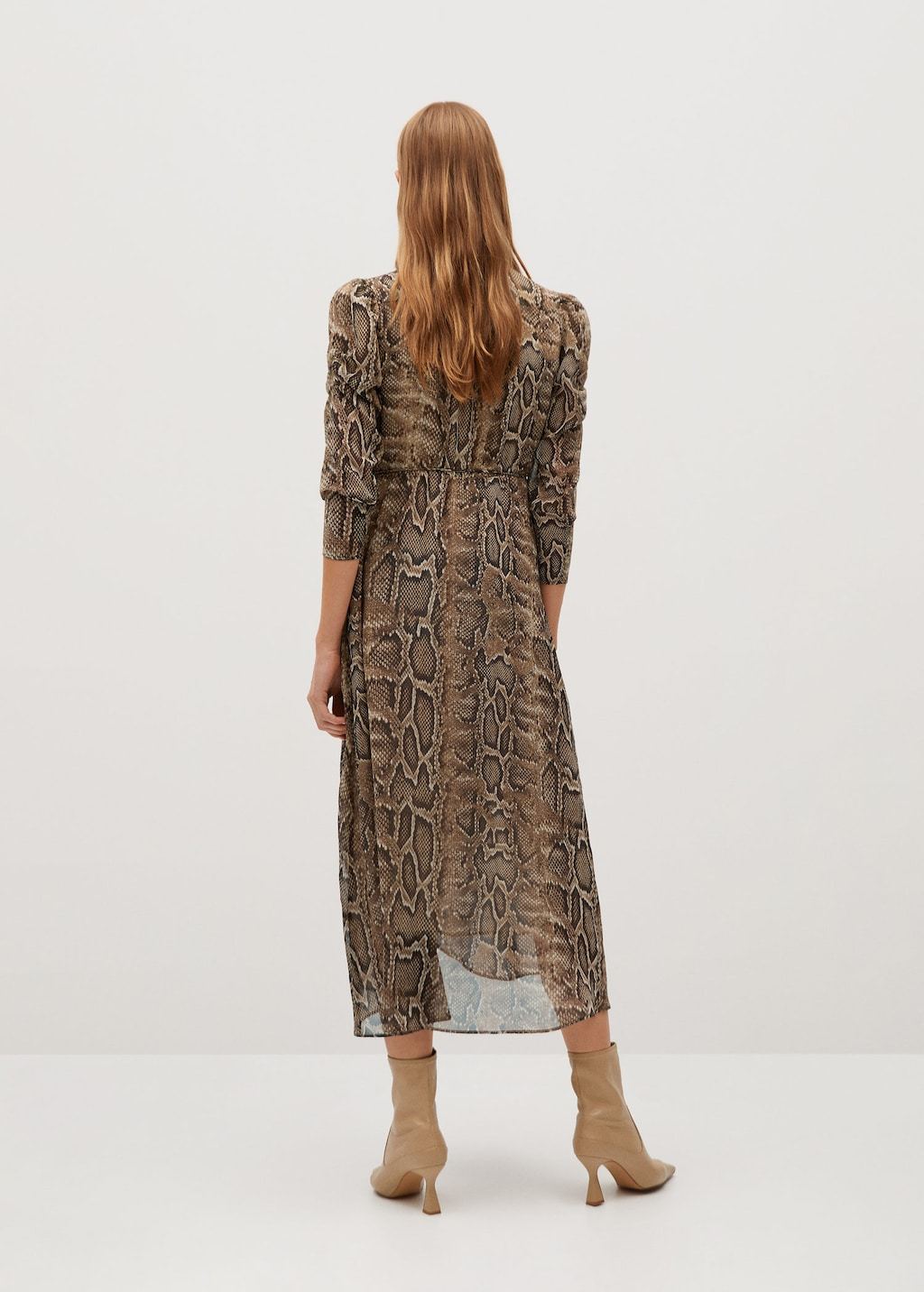 Snake print gown - Laurel Morgan