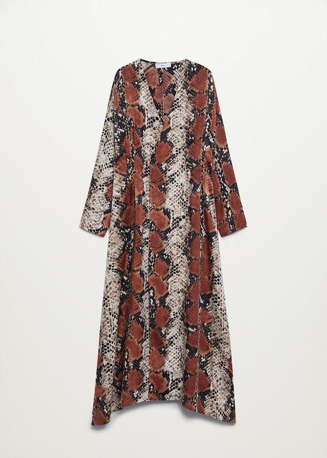 Snake print gown - Laurel Morgan