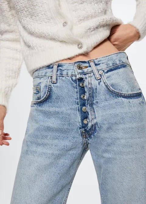 Straight-fit cropped jeans - Laurel Morgan