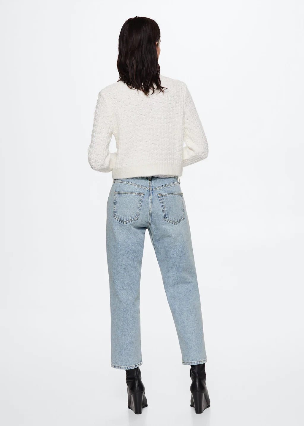 Straight-fit cropped jeans - Laurel Morgan