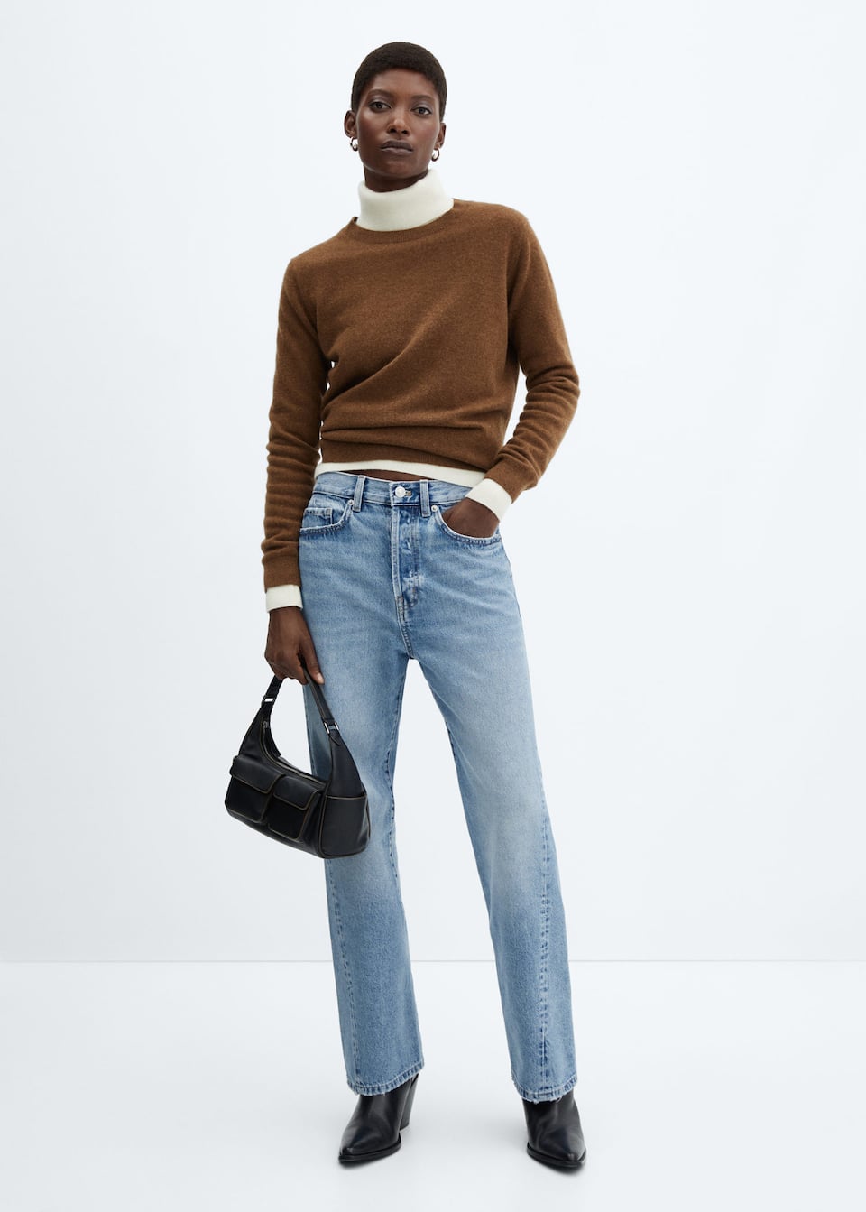 Straight jeans with forward seams - Laurel Morgan