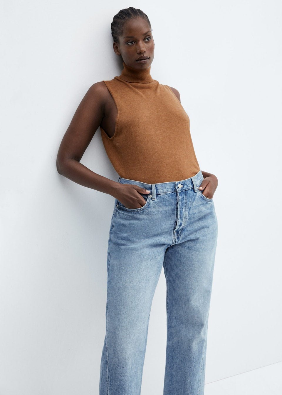 Straight jeans with forward seams - Laurel Morgan