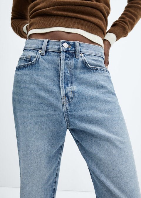 Straight jeans with forward seams - Laurel Morgan