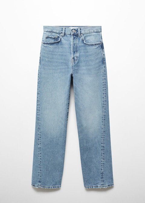 Straight jeans with forward seams - Laurel Morgan