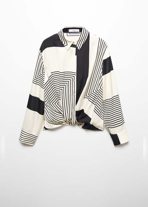 Stripe-print shirt - Laurel Morgan