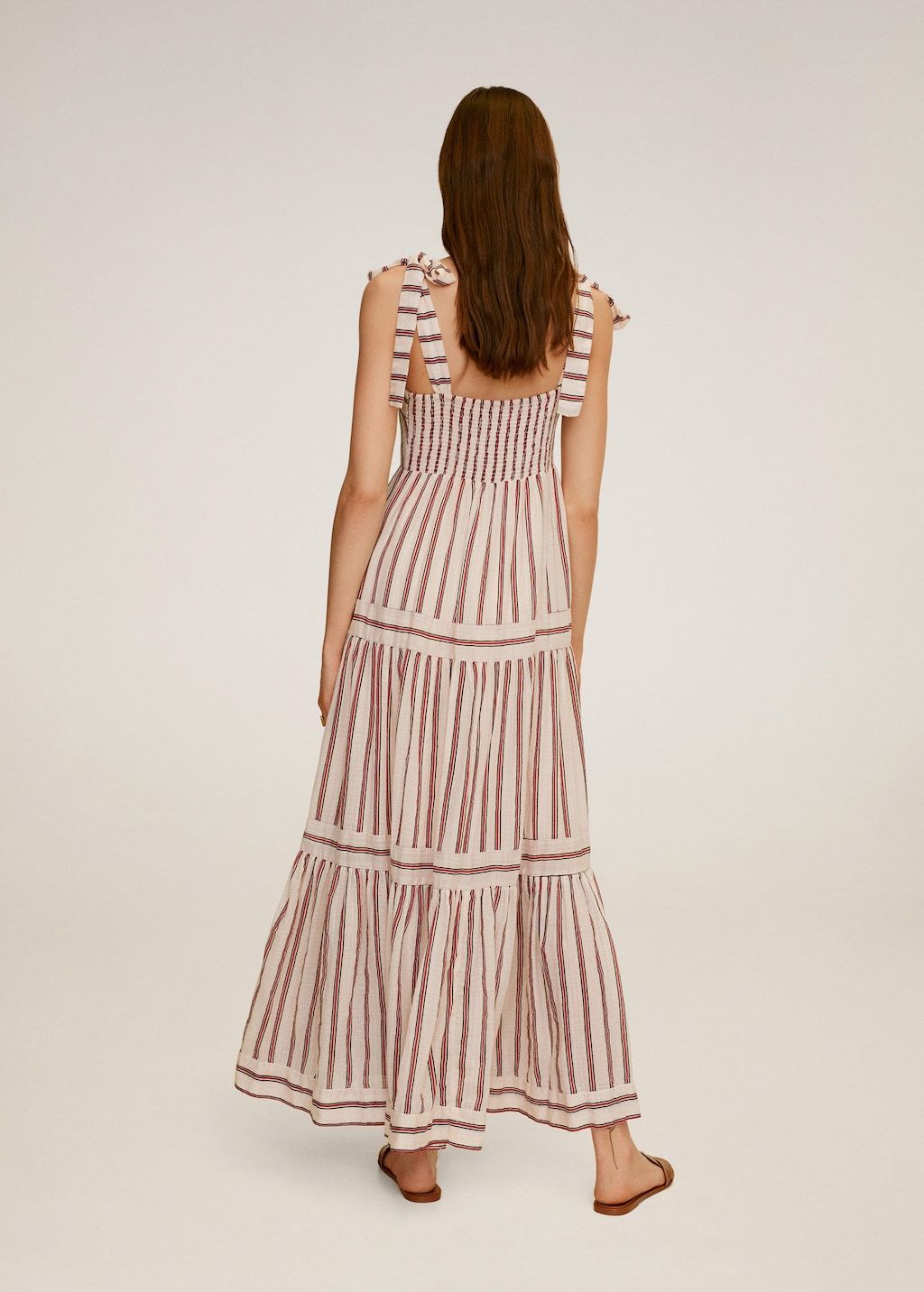 Striped long dress - Laurel Morgan