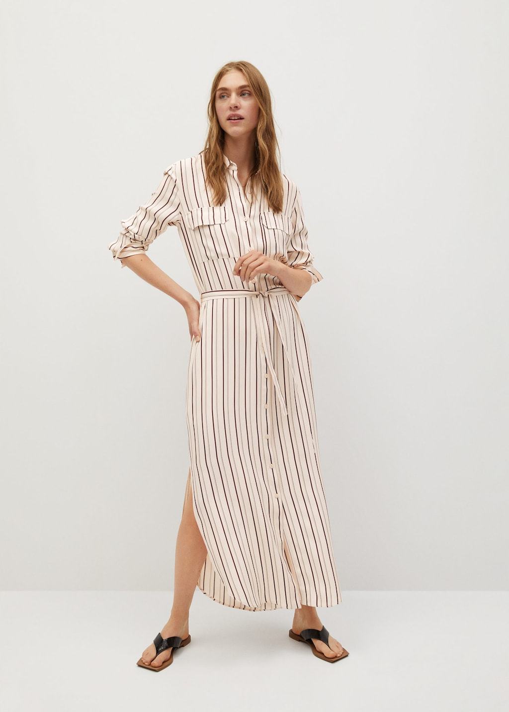 Striped shirt dress - Laurel Morgan