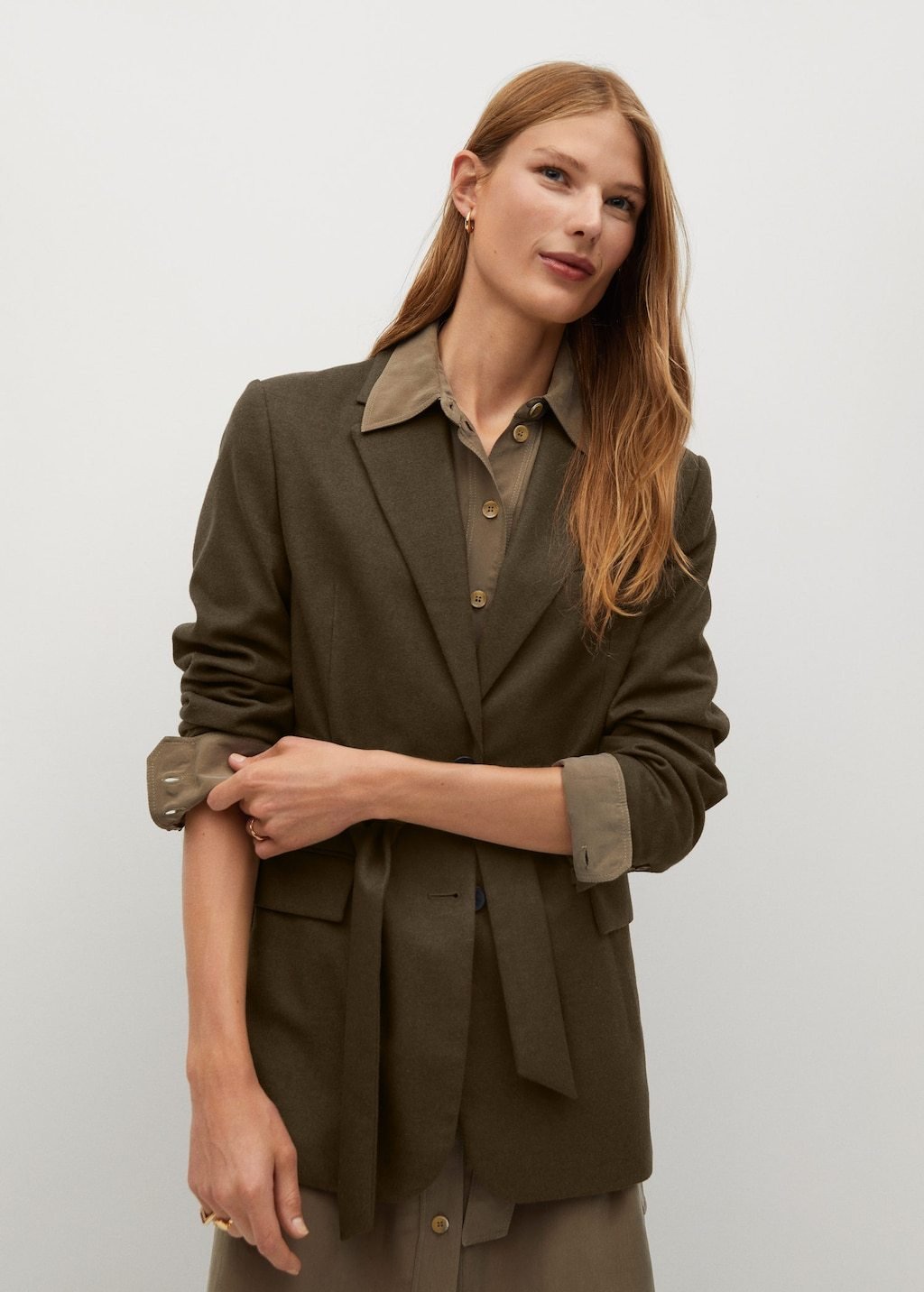 Structured bow blazer - Laurel Morgan