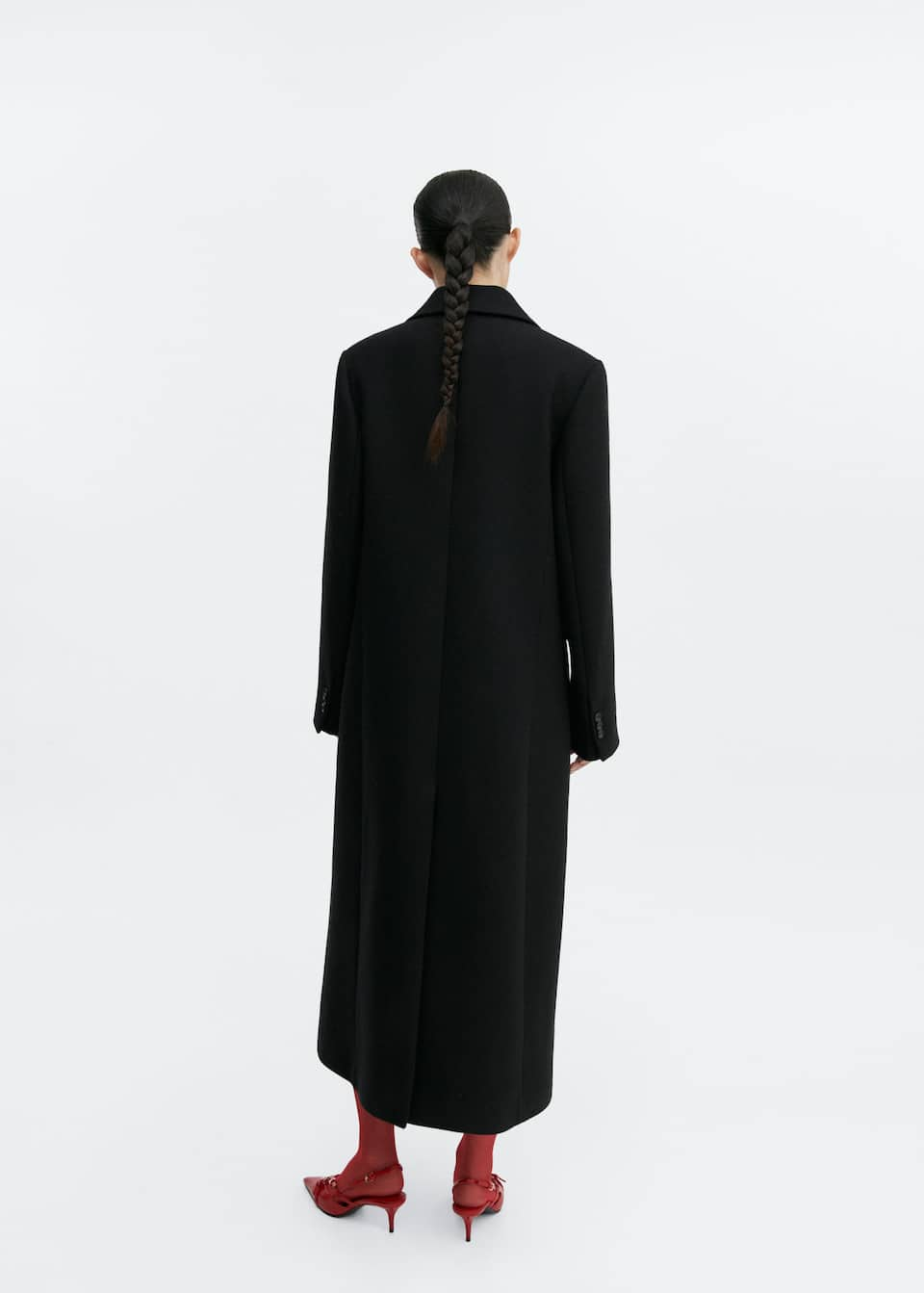 Structured wool coat - Laurel Morgan