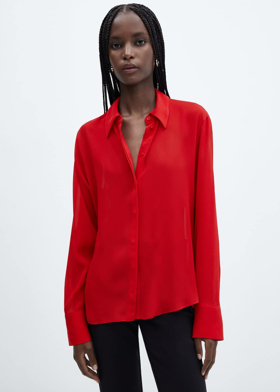 Tie-neck blouse - Laurel Morgan