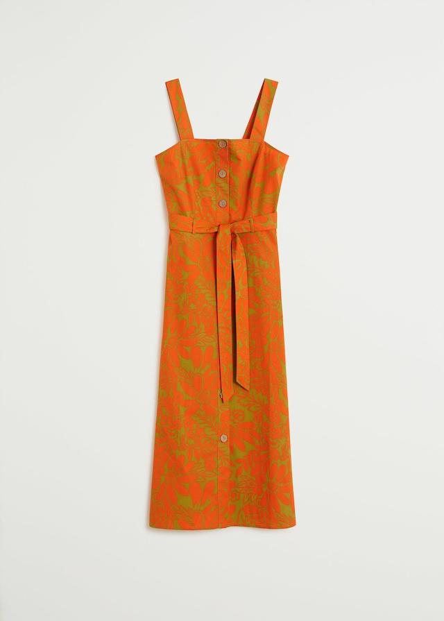 Tropical print dress - Laurel Morgan