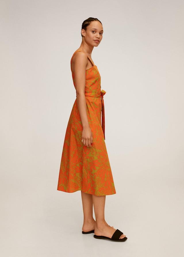 Tropical print dress - Laurel Morgan