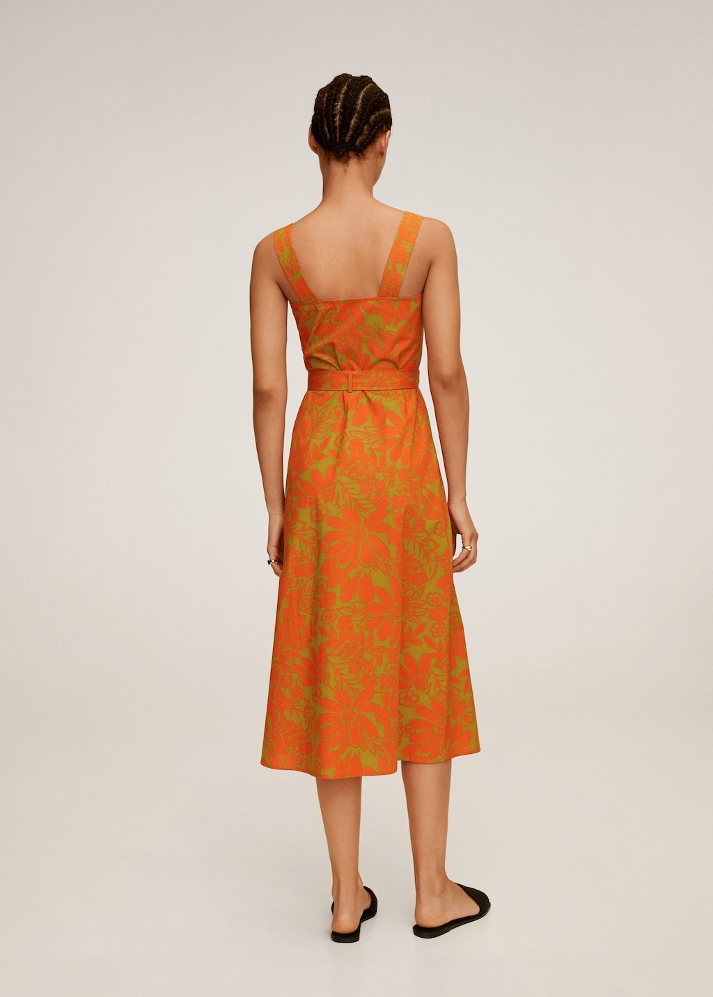 Tropical print dress - Laurel Morgan