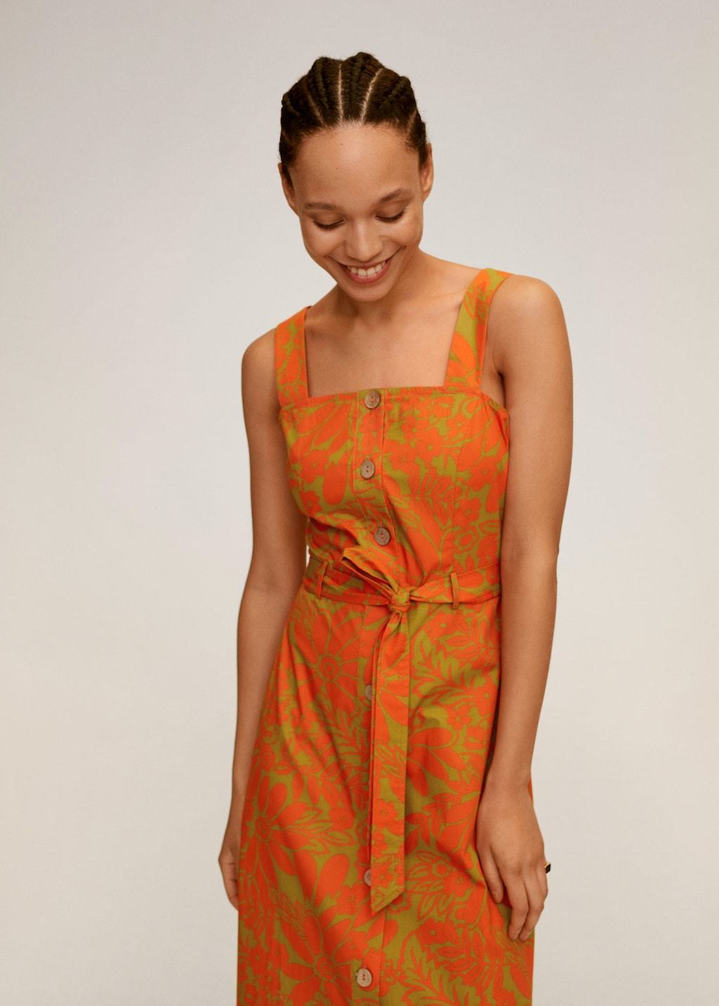 Tropical print dress - Laurel Morgan