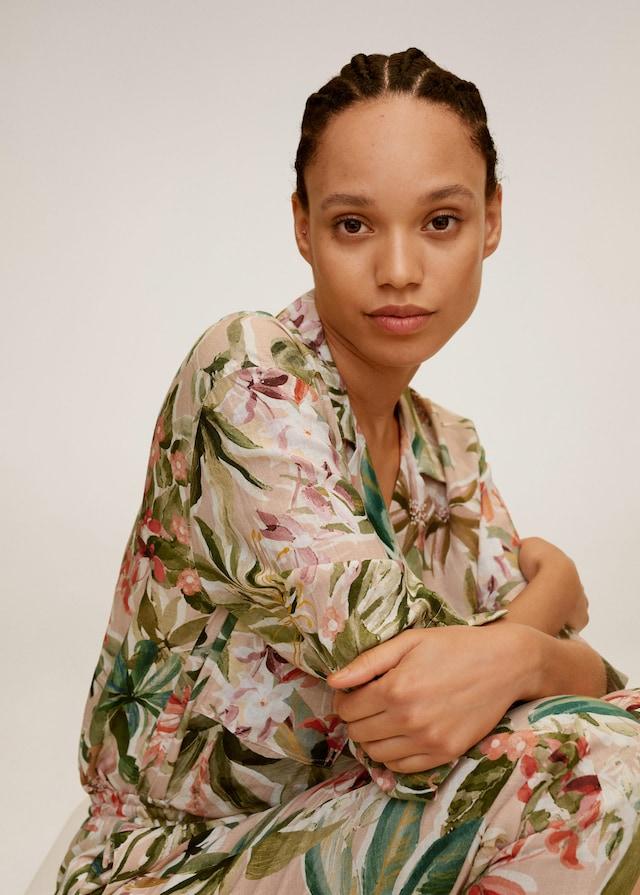 Tropical print shirt - Laurel Morgan