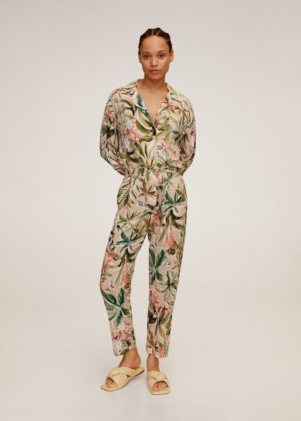 Tropical print shirt - Laurel Morgan