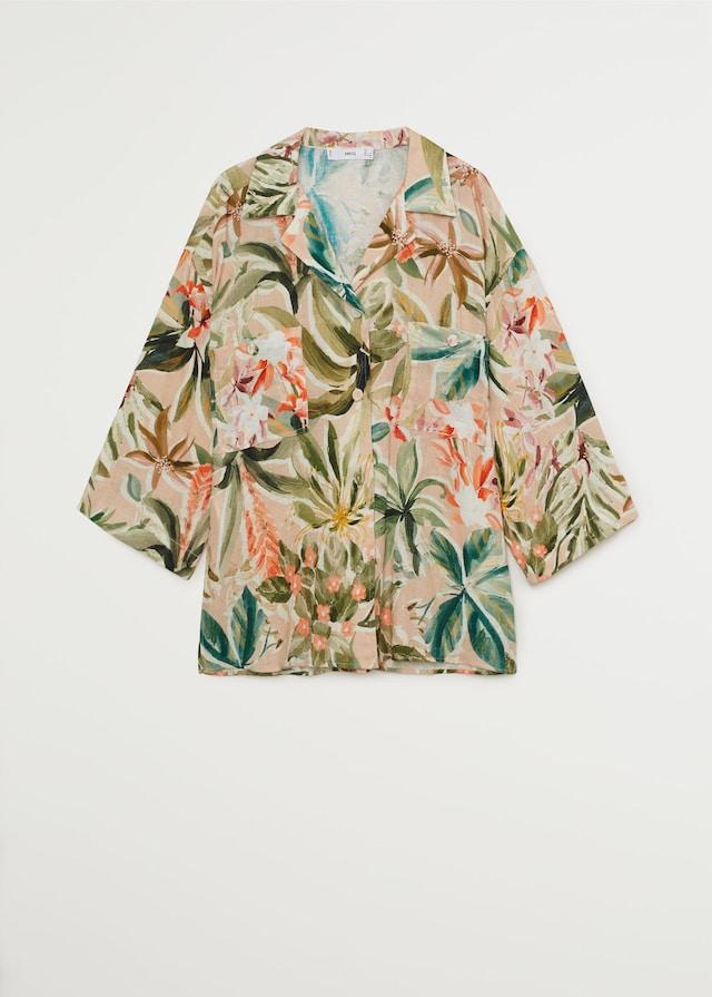 Tropical print shirt - Laurel Morgan