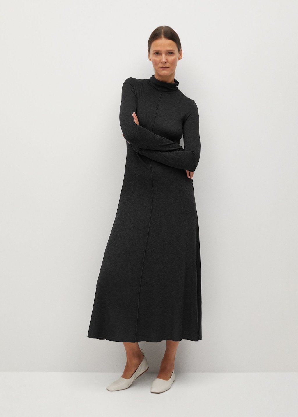 Turtle neck knit dress - Laurel Morgan