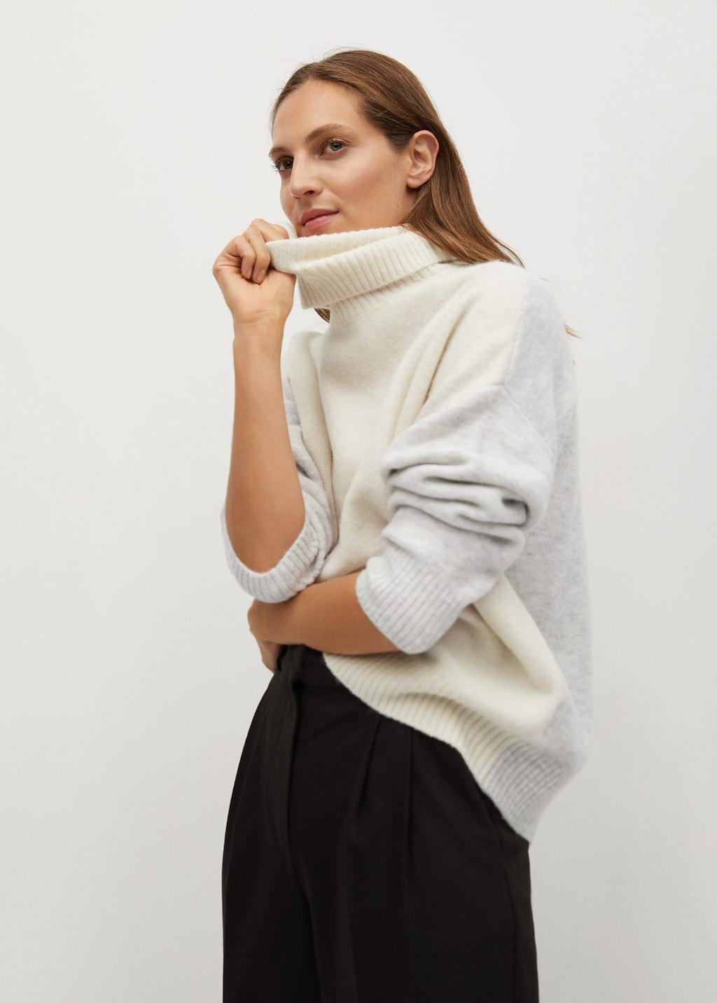 Turtle neck oversize sweater - Laurel Morgan