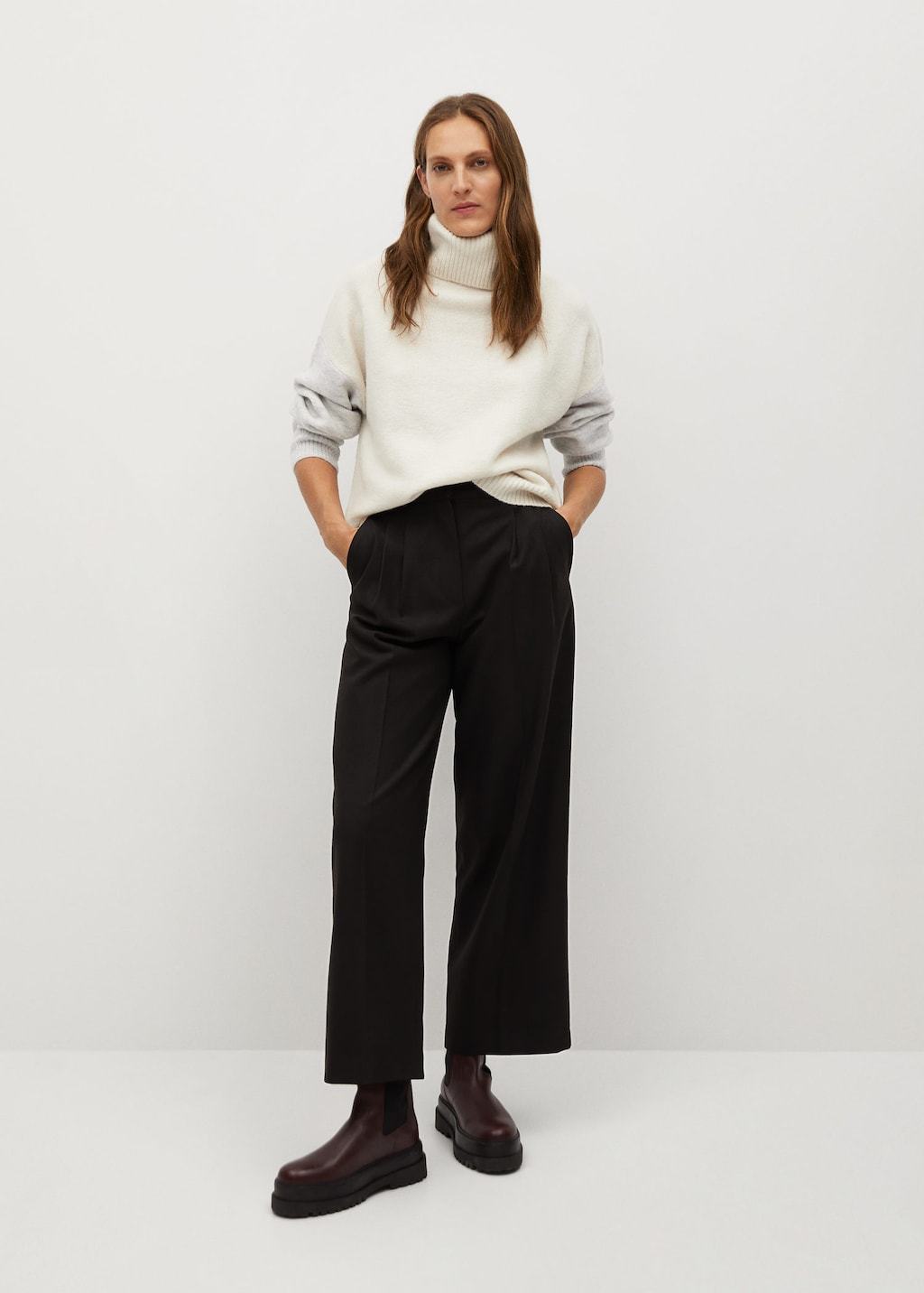 Turtle neck oversize sweater - Laurel Morgan