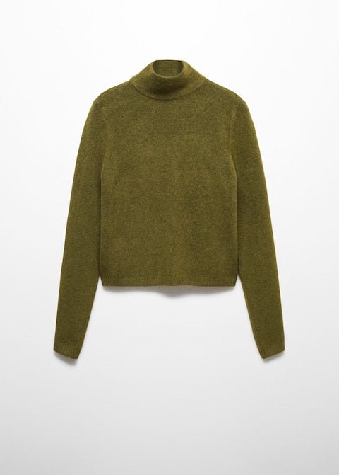 Turtleneck knit sweater - Laurel Morgan