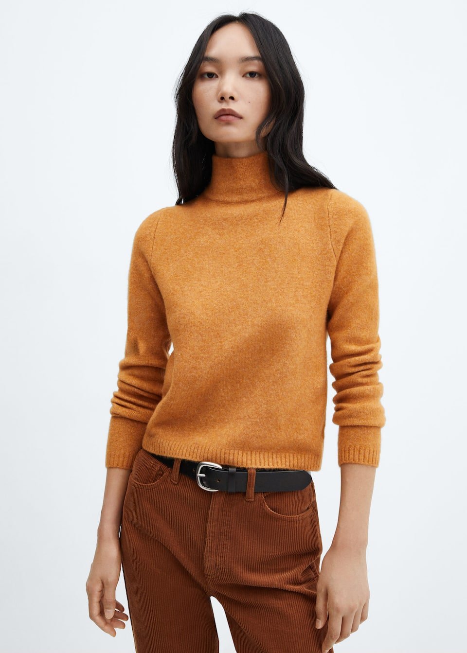 Turtleneck knit sweater - Laurel Morgan