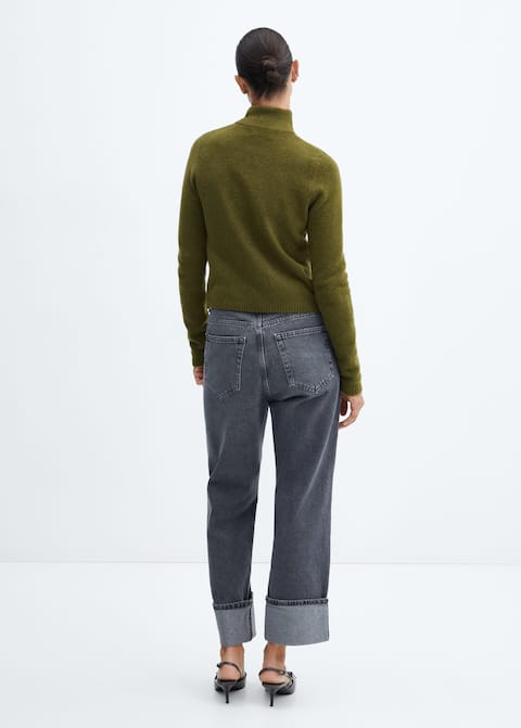 Turtleneck knit sweater - Laurel Morgan