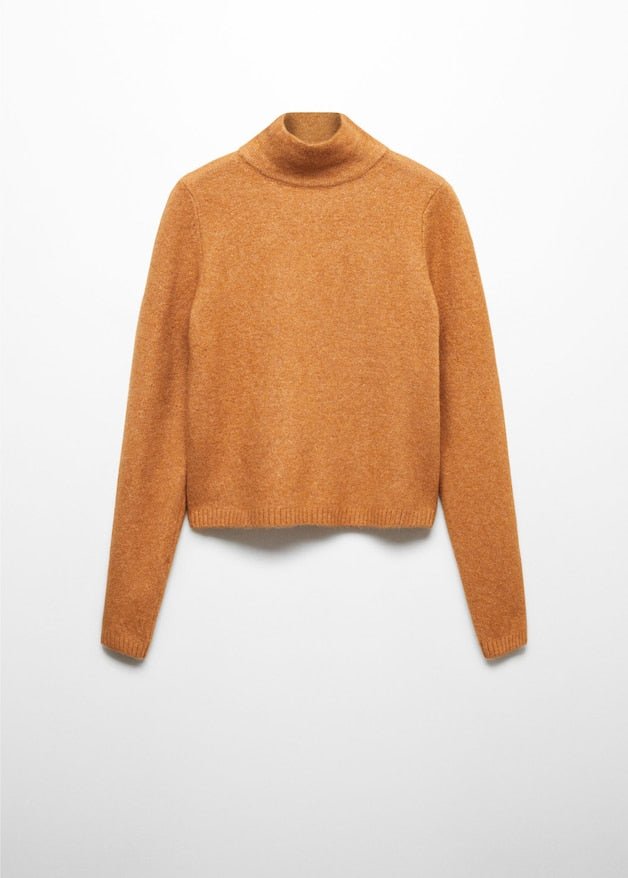 Turtleneck knit sweater - Laurel Morgan