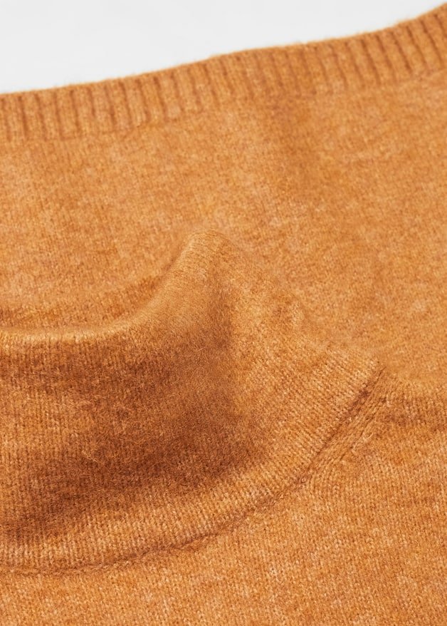 Turtleneck knit sweater - Laurel Morgan