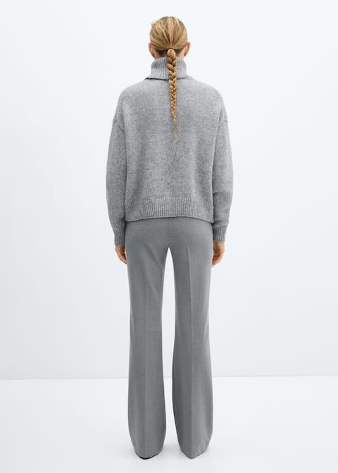 Turtleneck knitted sweater - Laurel Morgan