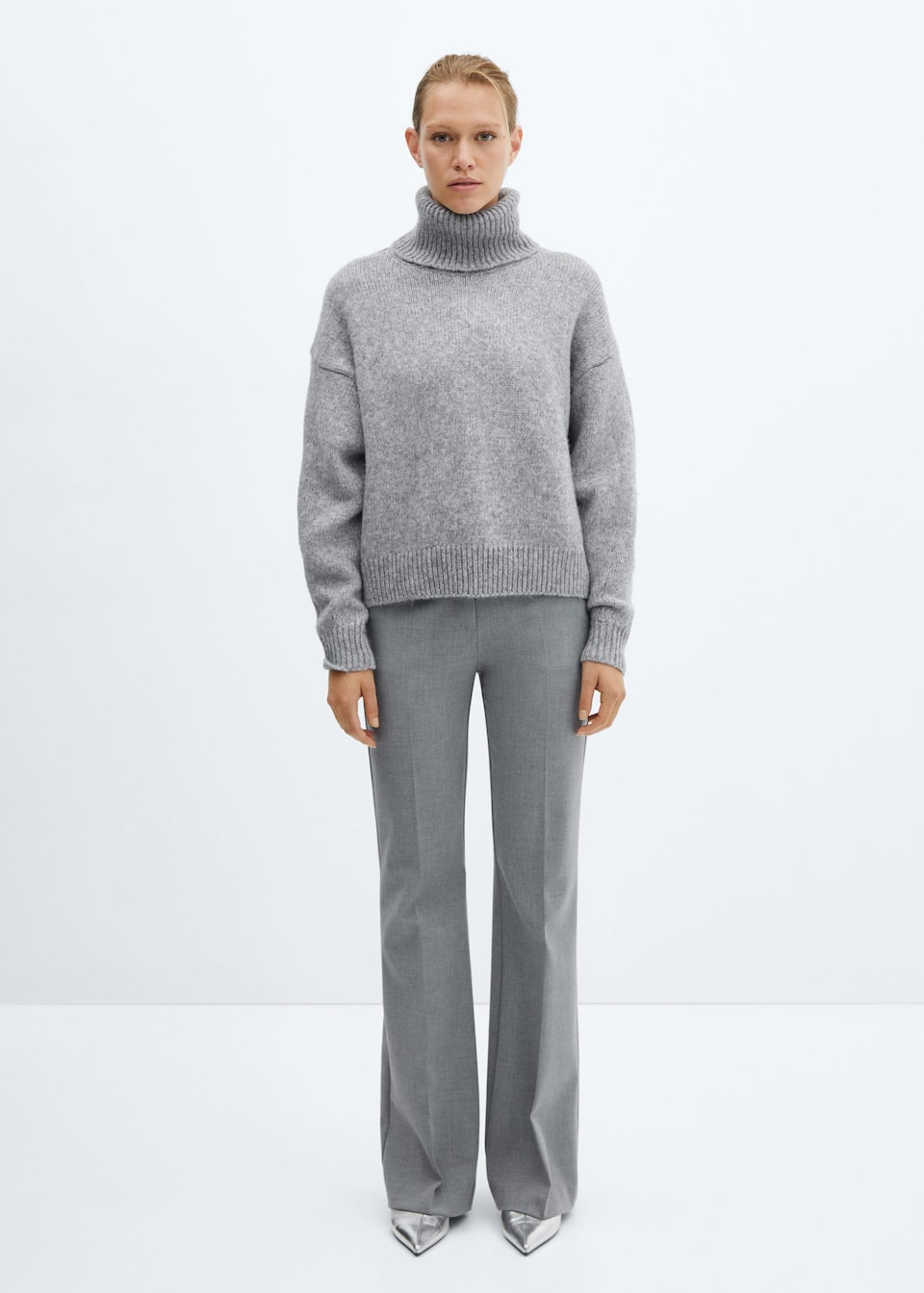 Turtleneck knitted sweater - Laurel Morgan