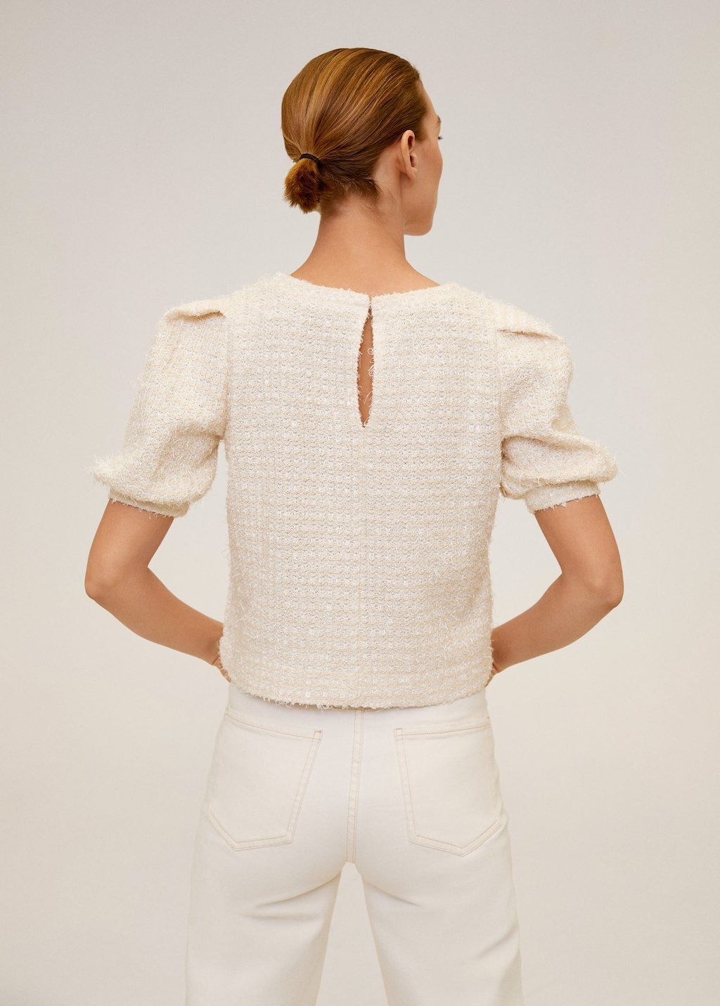 Tweed top - Laurel Morgan