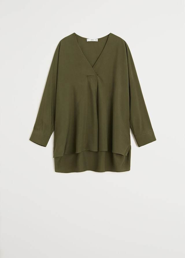 V-neck blouse - Laurel Morgan