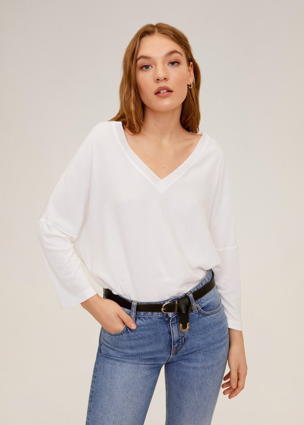 V-neck T-shirt - Laurel Morgan