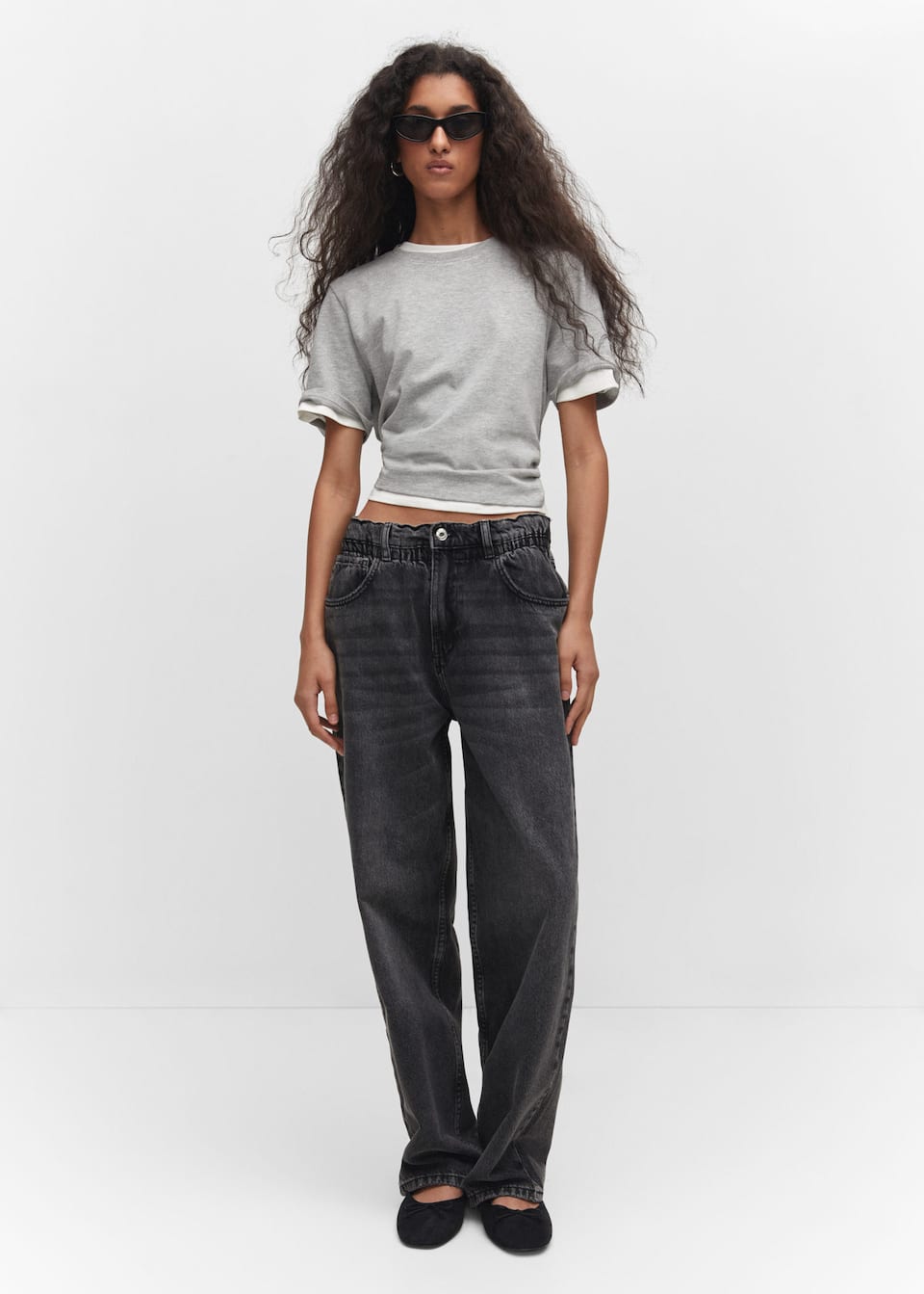 Waist straight Slouchy jeans - Laurel Morgan