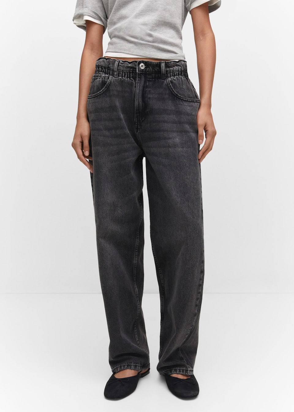 Waist straight Slouchy jeans - Laurel Morgan