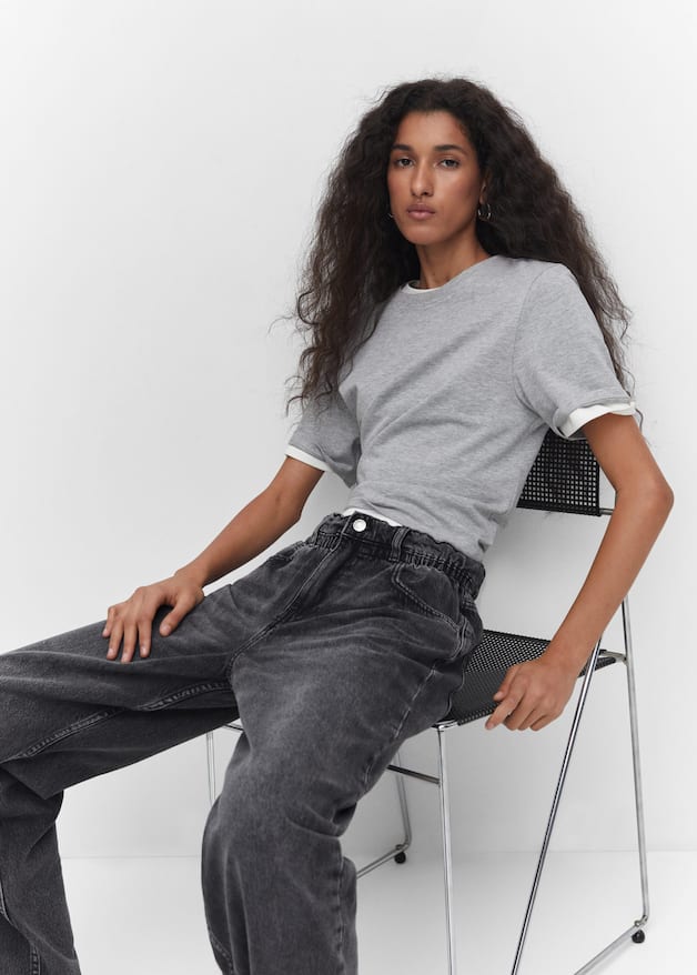 Waist straight Slouchy jeans - Laurel Morgan